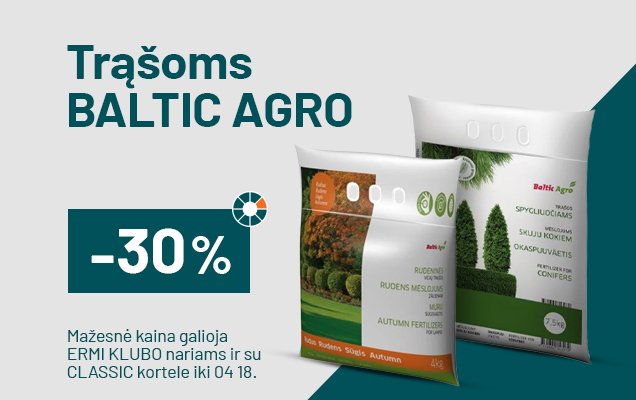 -30% Trąšoms BALTIC AGRO