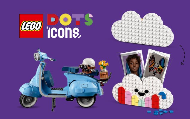 LEGO Icons ir Dots