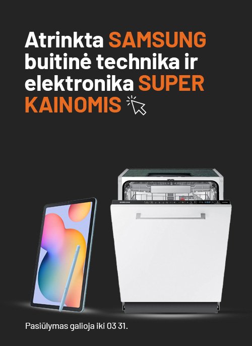 Atrinkta SAMSUNG buitinė technika ir elektronika SUPER KAINOMIS	 	