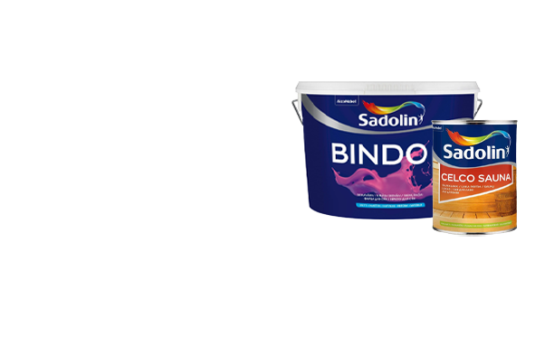 SADOLIN BINDO sienų ir lubų dažams